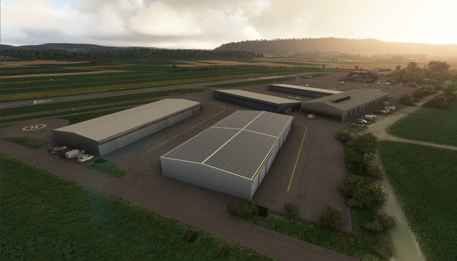 FlyLogic - Airport Birrfeld MSFS