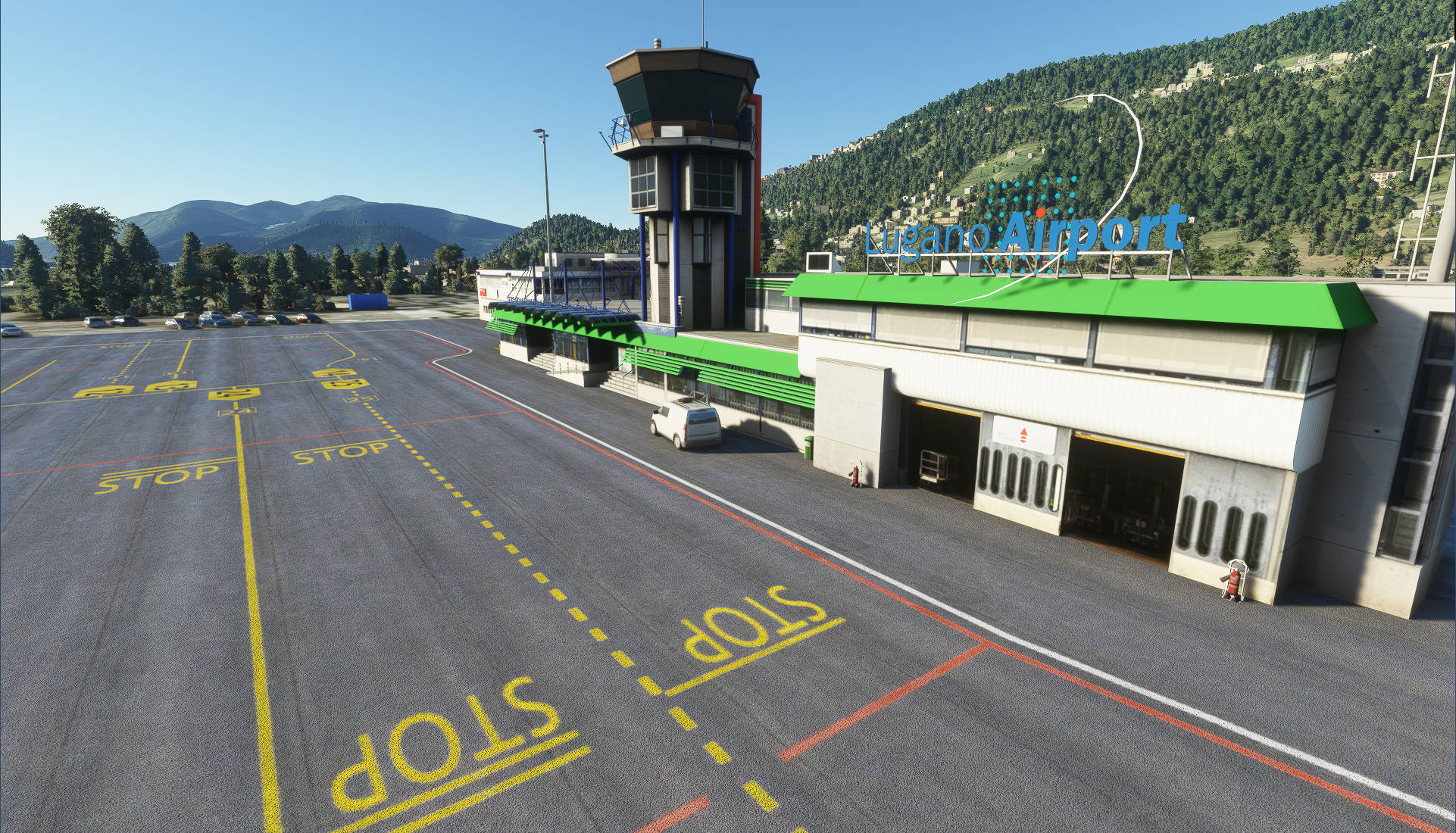 Just Flight FlyLogic Airport Lugano MSFS