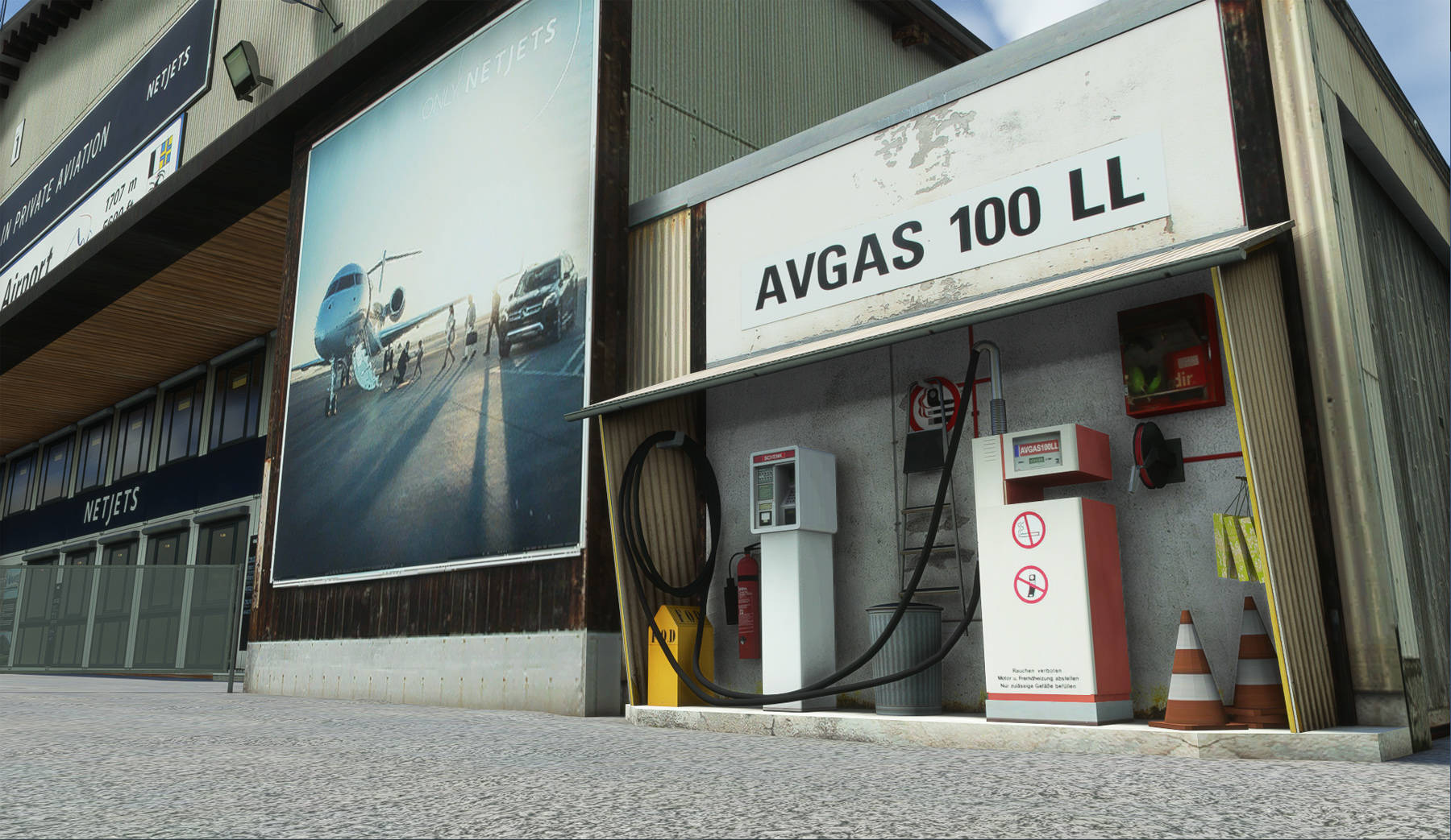 FlyLogic - Airport Samedan MSFS