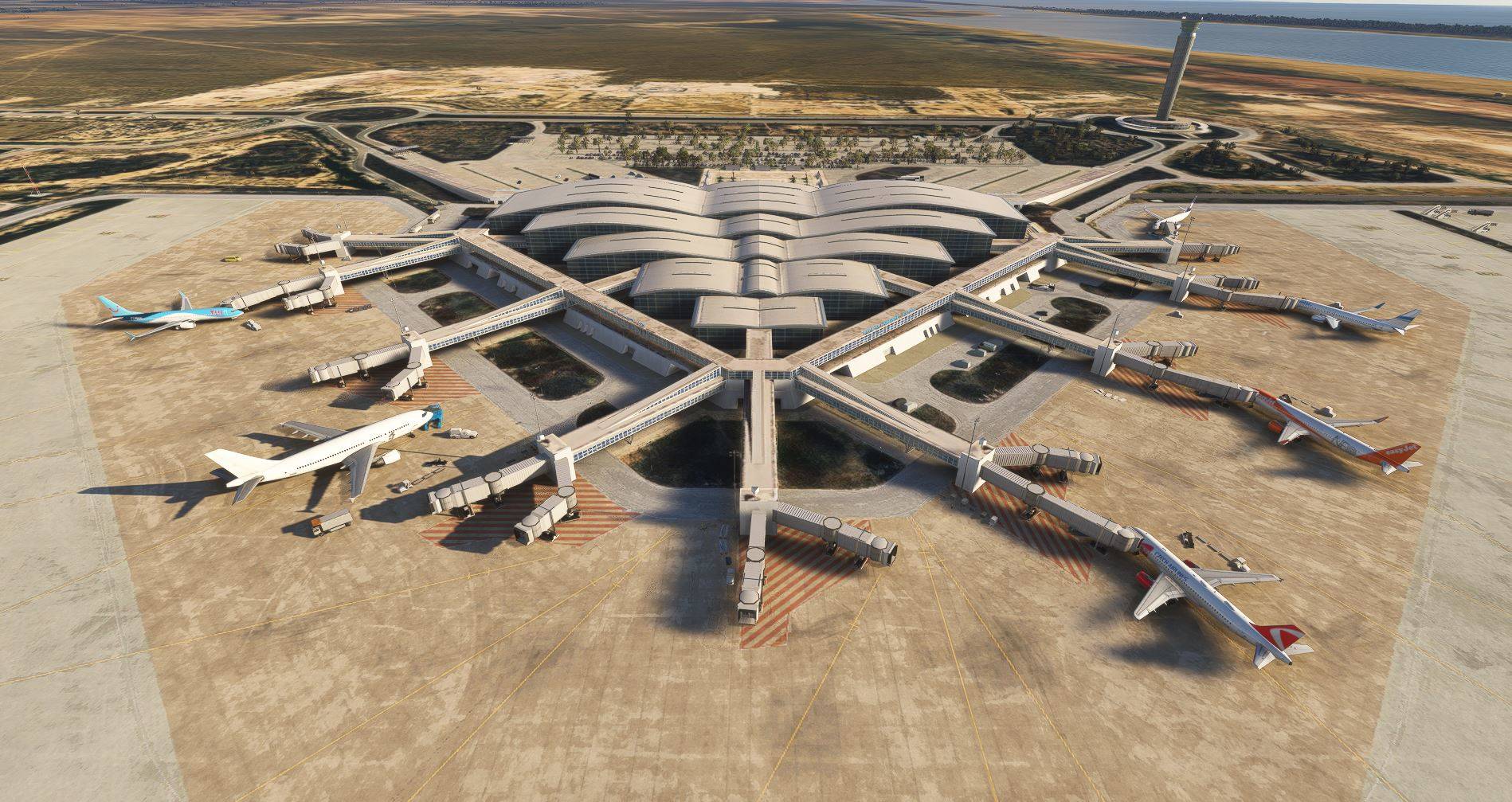 FLYNDRIVE4D Africa North Airport Pack