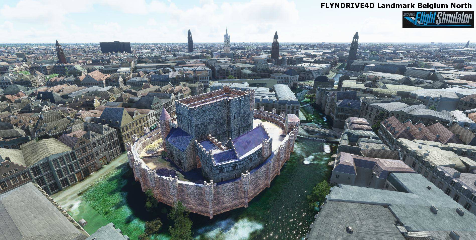 FLYNDRIVE4D Landmark Belgium North