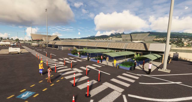 FLYNDRIVE4D NTAA Tahiti Faa'a International Airport