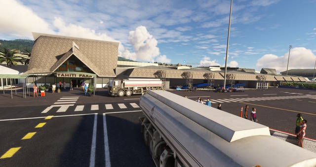 FLYNDRIVE4D NTAA Tahiti Faa'a International Airport