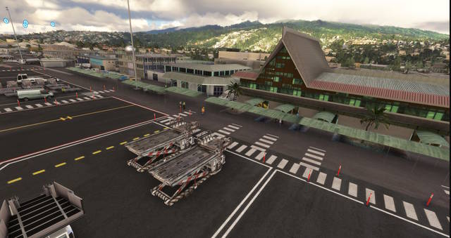 FLYNDRIVE4D NTAA Tahiti Faa'a International Airport