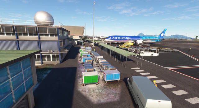 FLYNDRIVE4D NTAA Tahiti Faa'a International Airport