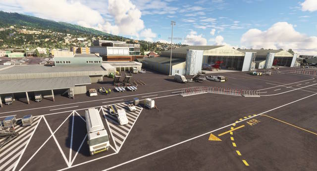 FLYNDRIVE4D NTAA Tahiti Faa'a International Airport