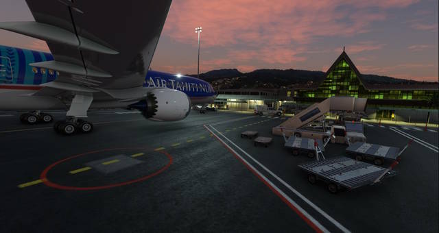 FLYNDRIVE4D NTAA Tahiti Faa'a International Airport
