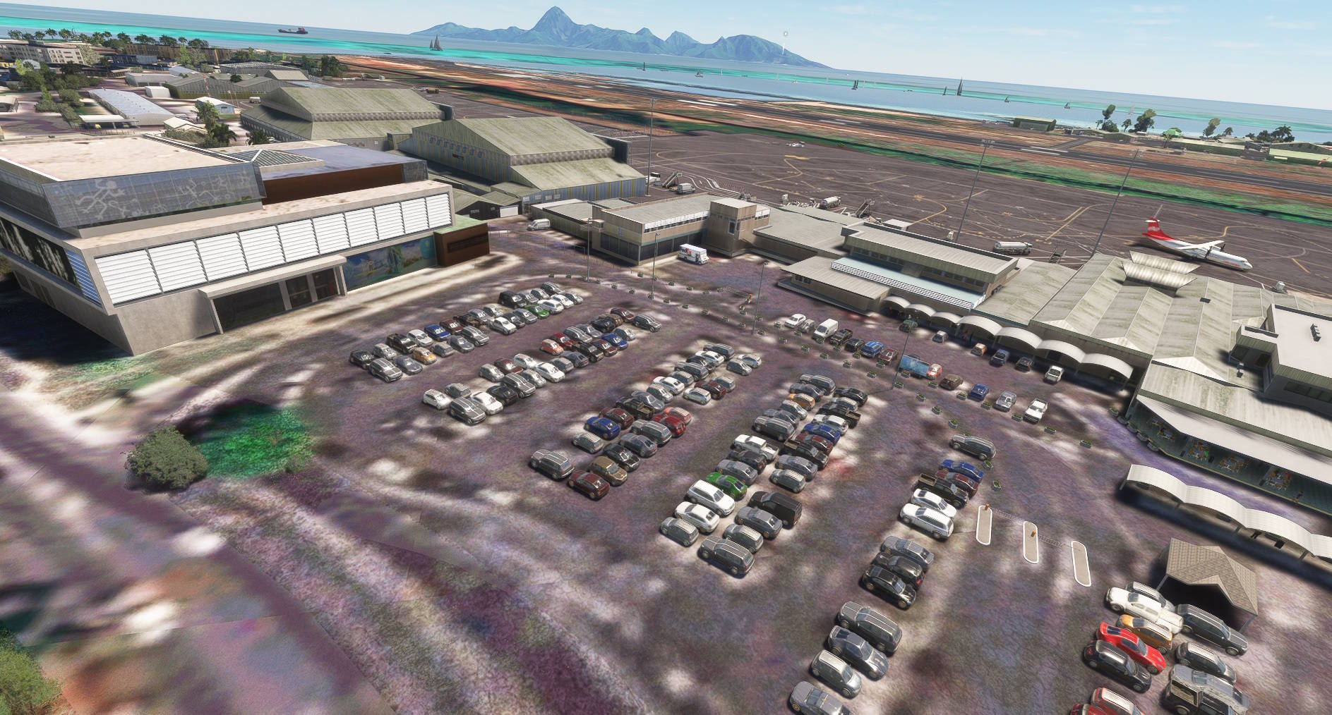 FLYNDRIVE4D NTAA Tahiti Faa'a International Airport