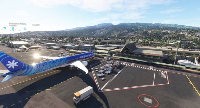 FLYNDRIVE4D NTAA Tahiti Faa'a International Airport