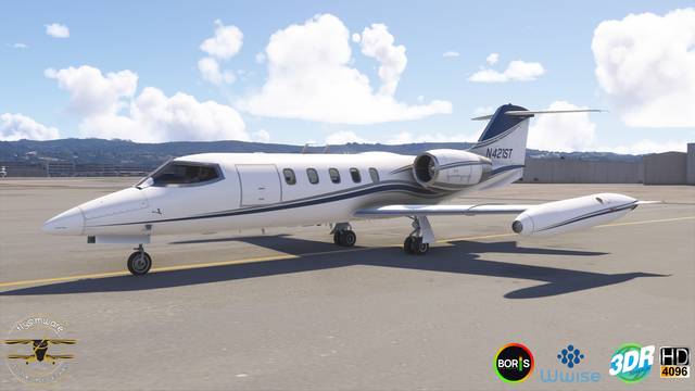 Flysimware Learjet 35A Livery Pack 1 (MSFS 2024)