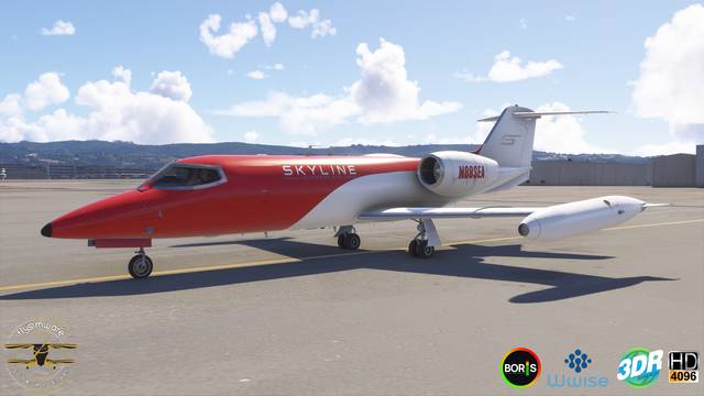 Flysimware Learjet 35A Livery Pack 1 (MSFS 2024)