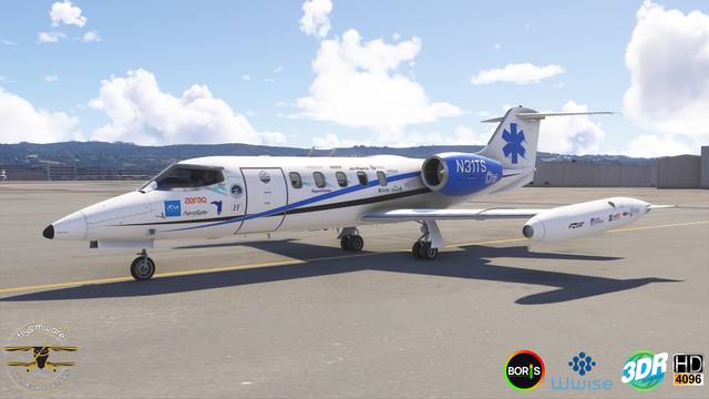 Flysimware Learjet 35A Livery Pack 1 (MSFS 2024)