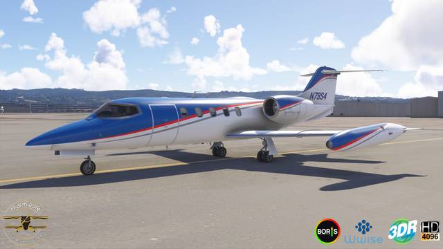 Flysimware Learjet 35A Livery Pack 1 (MSFS 2024)