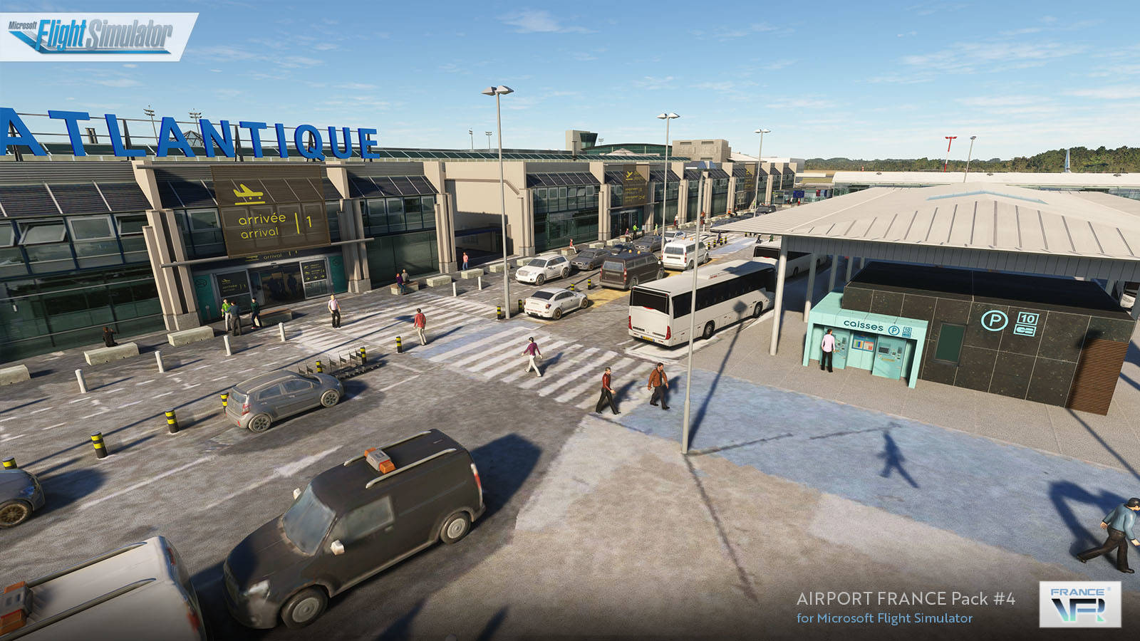 Just Flight France VFR Airport France Pack 4 MSFS Just Flight France VFR Airport France Pack 4 MSFS