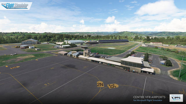 France VFR - Central VFR Airports (MSFS)