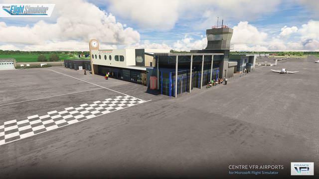 France VFR - Central VFR Airports (MSFS)