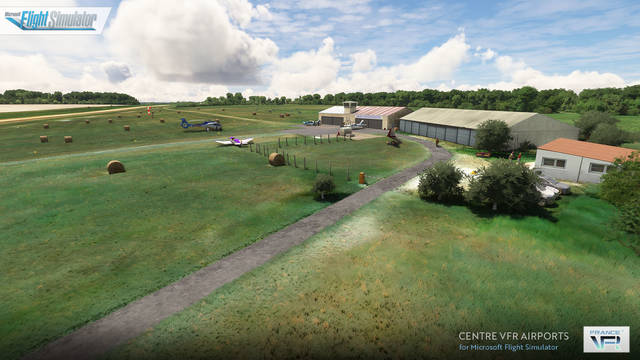 France VFR - Central VFR Airports (MSFS)