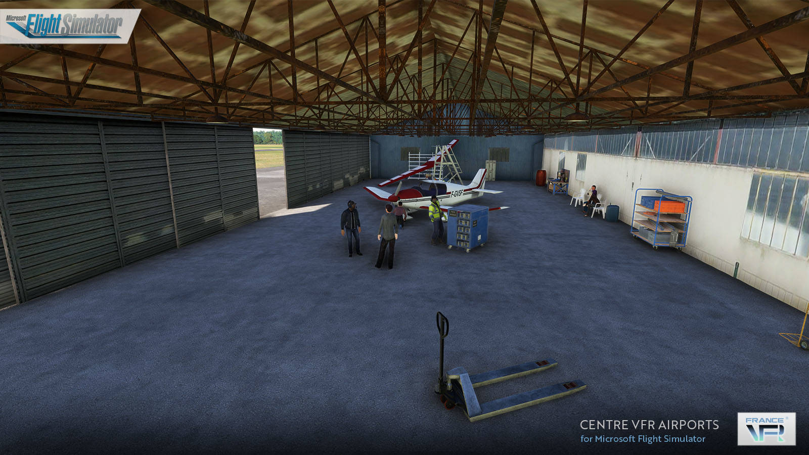 France VFR - Centre VFR Airports (MSFS)