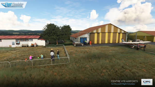 France VFR - Central VFR Airports (MSFS)