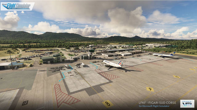 France VFR - Corsica Airports Pack