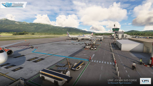 France VFR - Corsica Airports Pack
