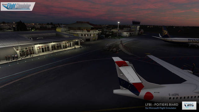 France VFR - LFBI - Poitiers Biard