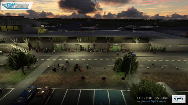 France VFR - LFBI - Poitiers Biard