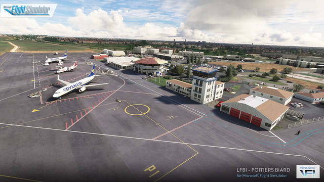 France VFR - LFBI - Poitiers Biard