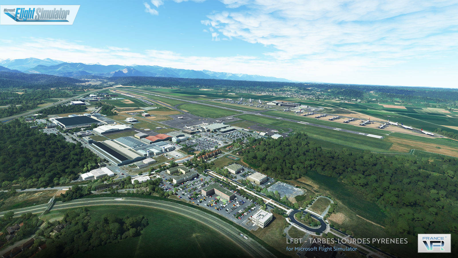 France VFR - LFBT - Tarbes-Lourdes Pyrenees