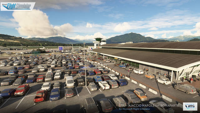 France VFR - LFKJ - Ajaccio Napoleon Bonaparte