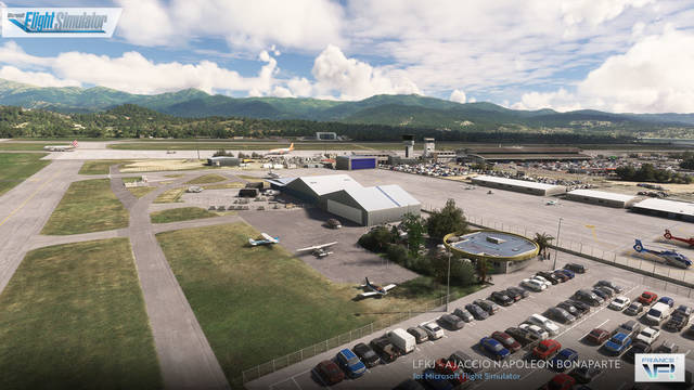 France VFR - LFKJ - Ajaccio Napoleon Bonaparte