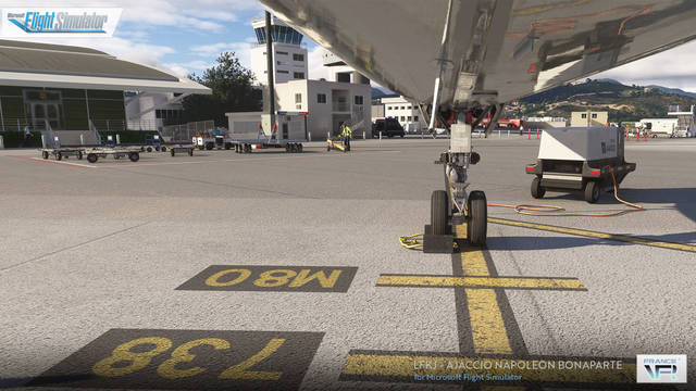 France VFR - LFKJ - Ajaccio Napoleon Bonaparte