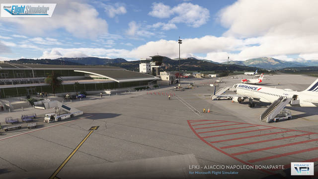 France VFR - LFKJ - Ajaccio Napoleon Bonaparte