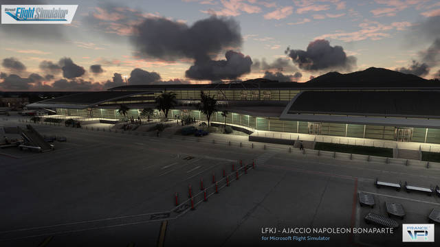 France VFR - LFKJ - Ajaccio Napoleon Bonaparte
