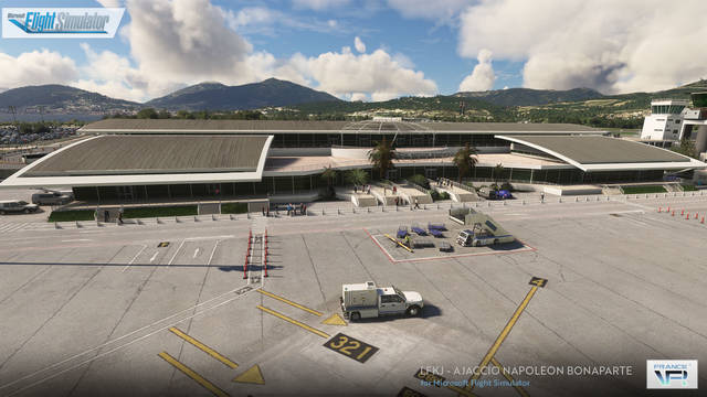 France VFR - LFKJ - Ajaccio Napoleon Bonaparte
