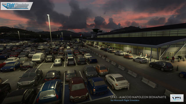 France VFR - LFKJ - Ajaccio Napoleon Bonaparte