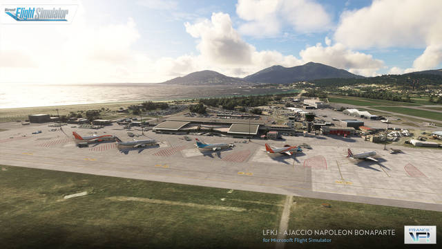France VFR - LFKJ - Ajaccio Napoleon Bonaparte