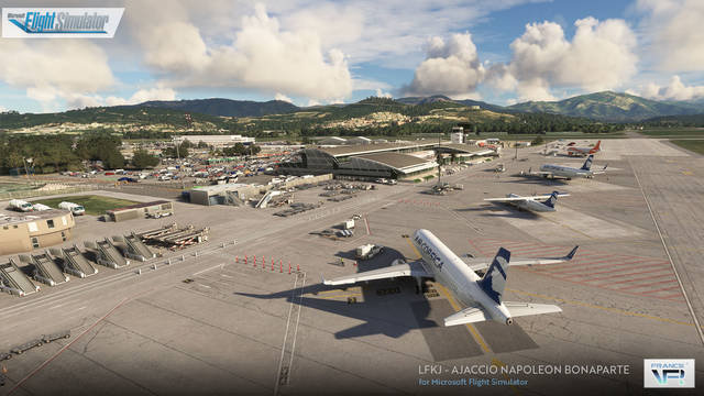 France VFR - LFKJ - Ajaccio Napoleon Bonaparte