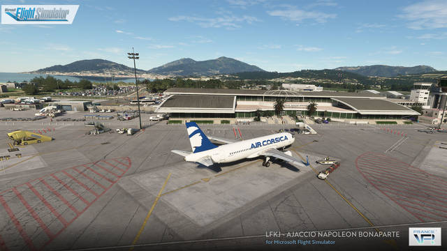 France VFR - LFKJ - Ajaccio Napoleon Bonaparte