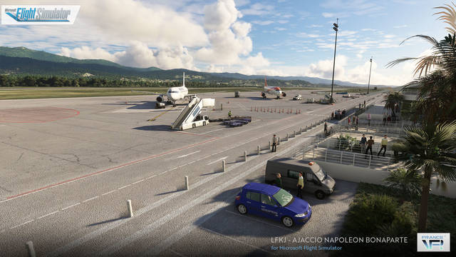 France VFR - LFKJ - Ajaccio Napoleon Bonaparte