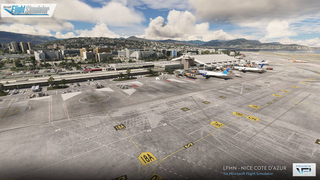 France VFR - LFMN - Nice Cote d'Azur