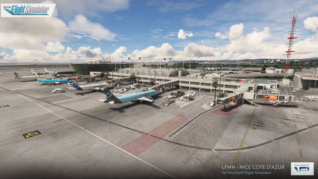 France VFR - LFMN - Nice Cote d'Azur