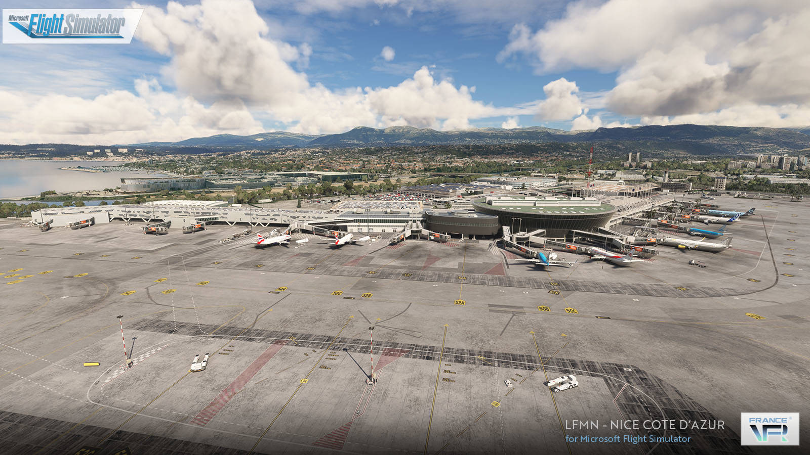 France VFR - LFMN - Nice Cote d'Azur