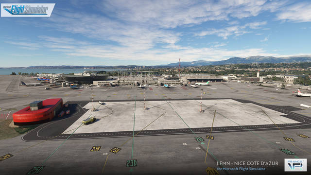France VFR - LFMN - Nice Cote d'Azur