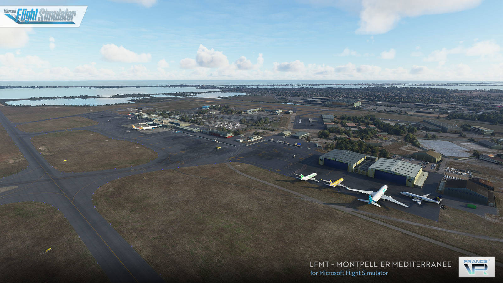 France VFR - LFMT - Montpellier Méditerranée (MSFS)