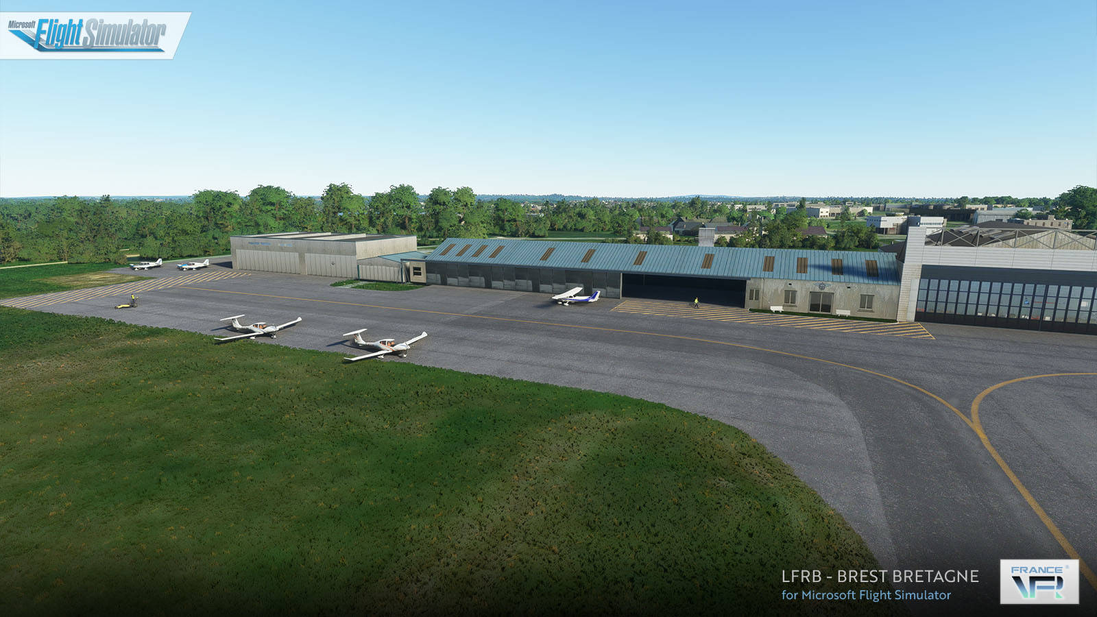 France VFR - LFRB - Brest Bretagne (MSFS)