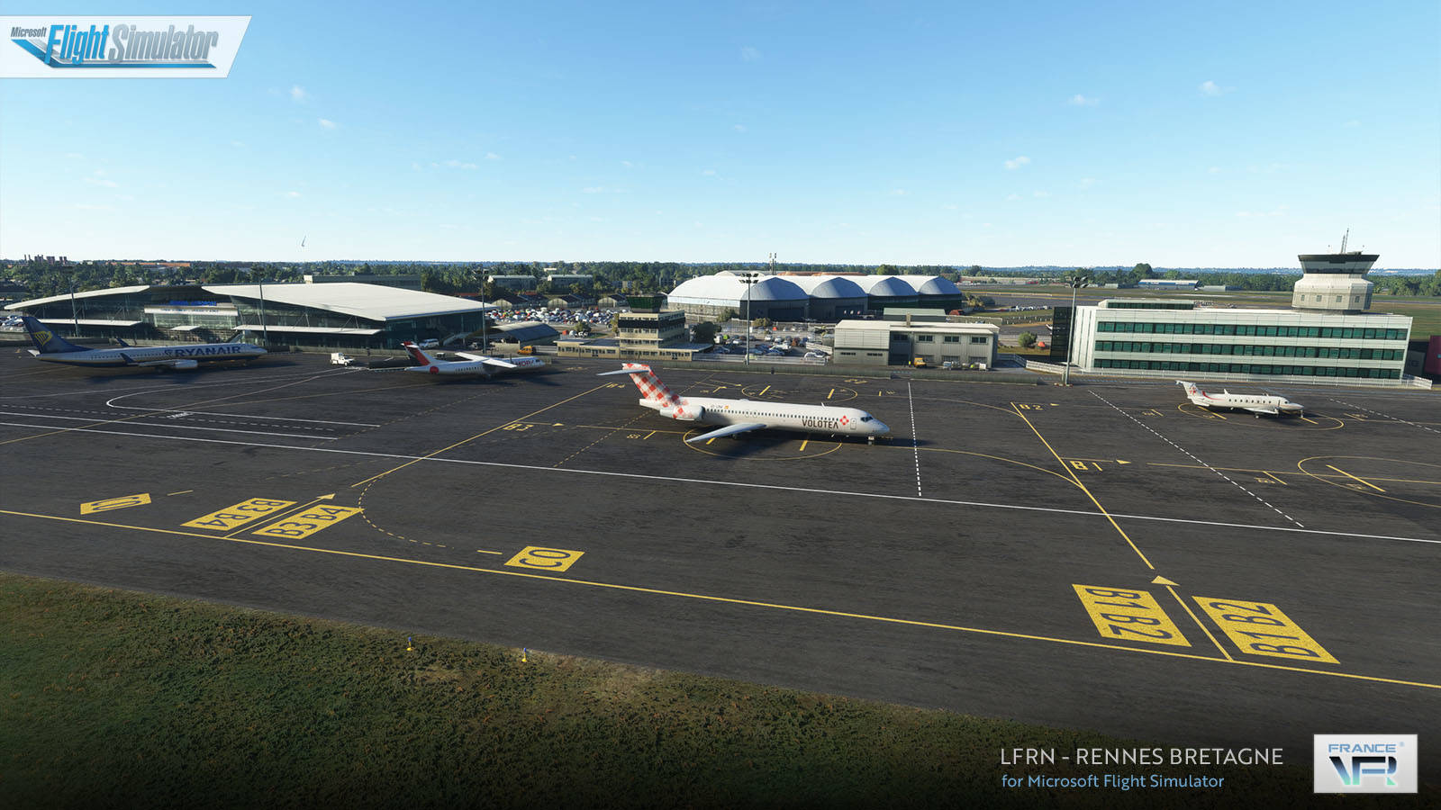 France VFR - LFRN Rennes Bretagne MSFS