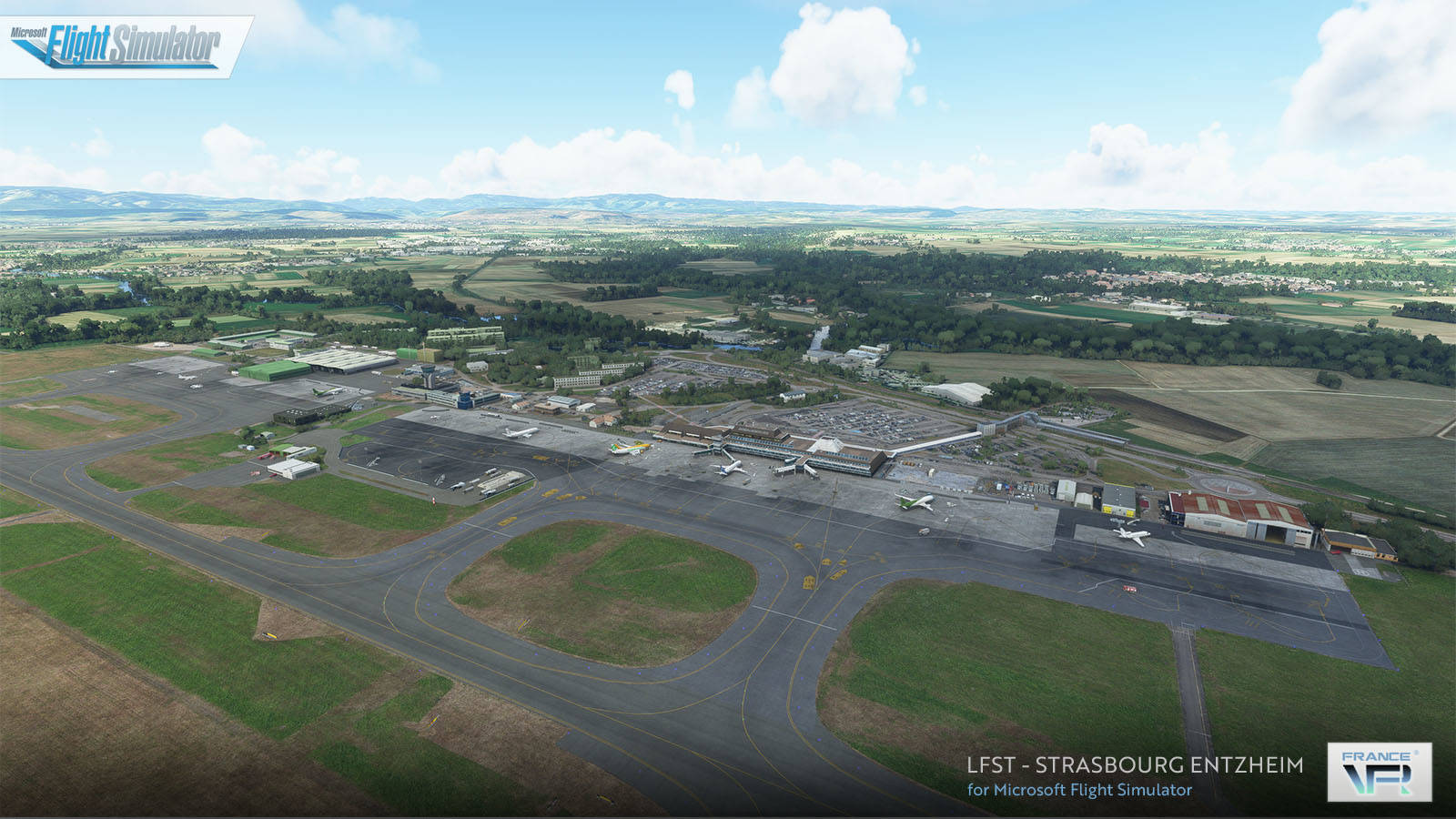 France VFR - LFST - Strasbourg Entzheim (MSFS)
