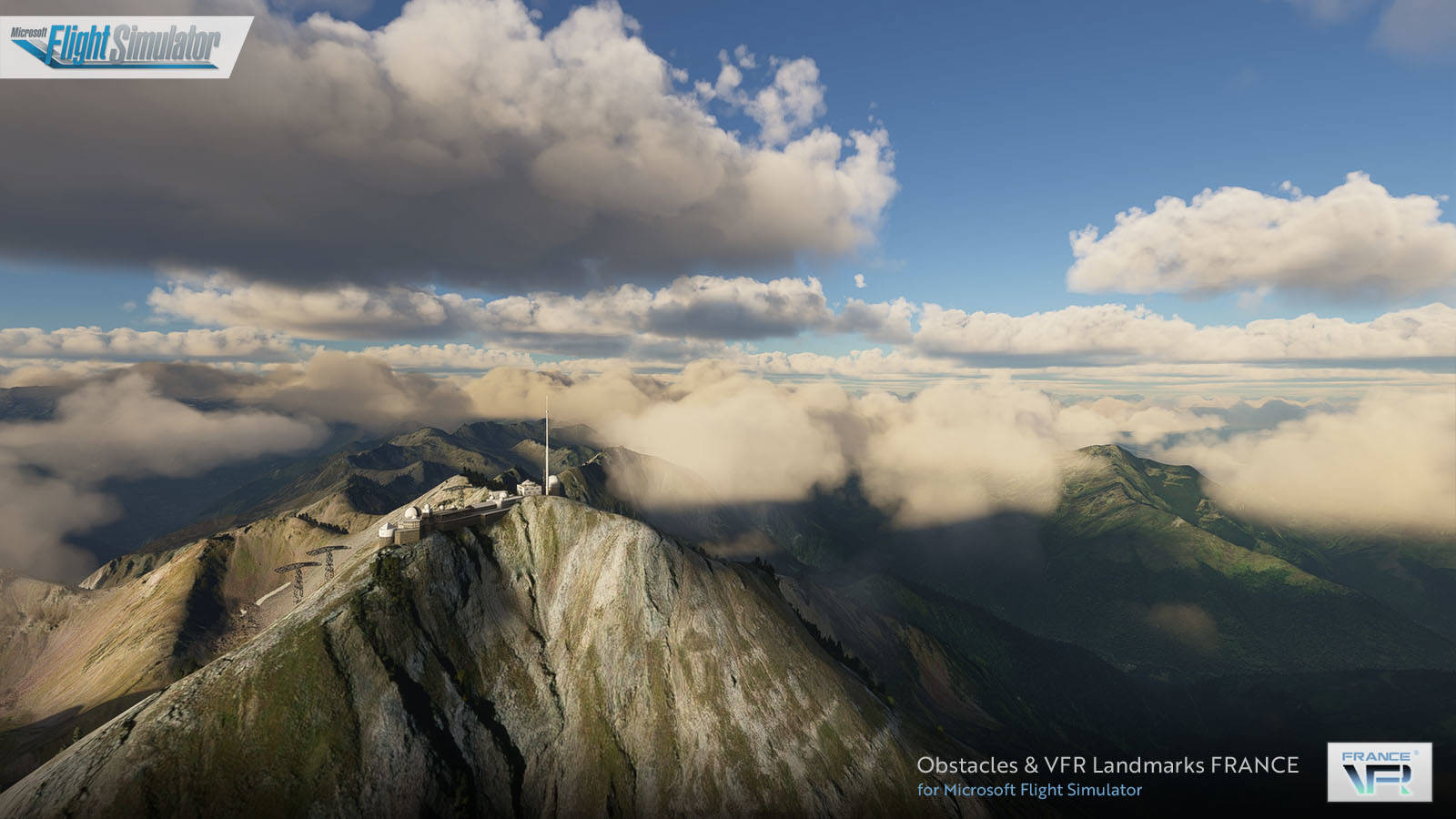 France VFR - Obstacles & VFR Landmarks (MSFS)
