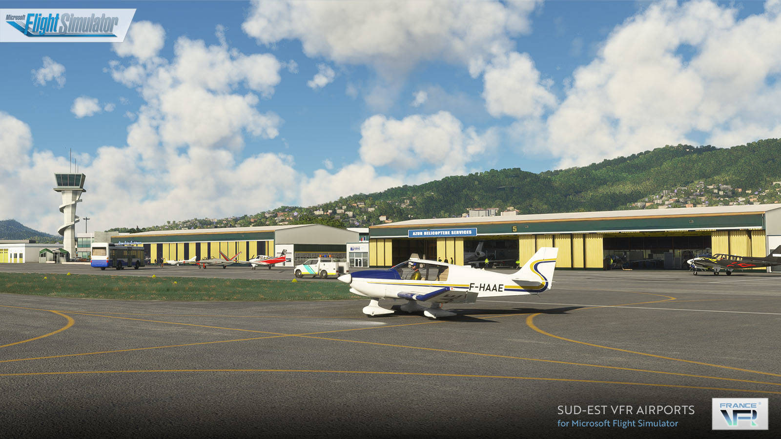 France VFR - South-East VFR Airports (MSFS)